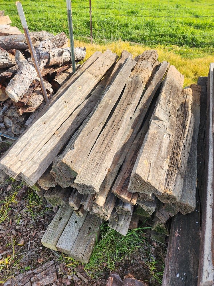 Reclaimed Cedar Fence Post
