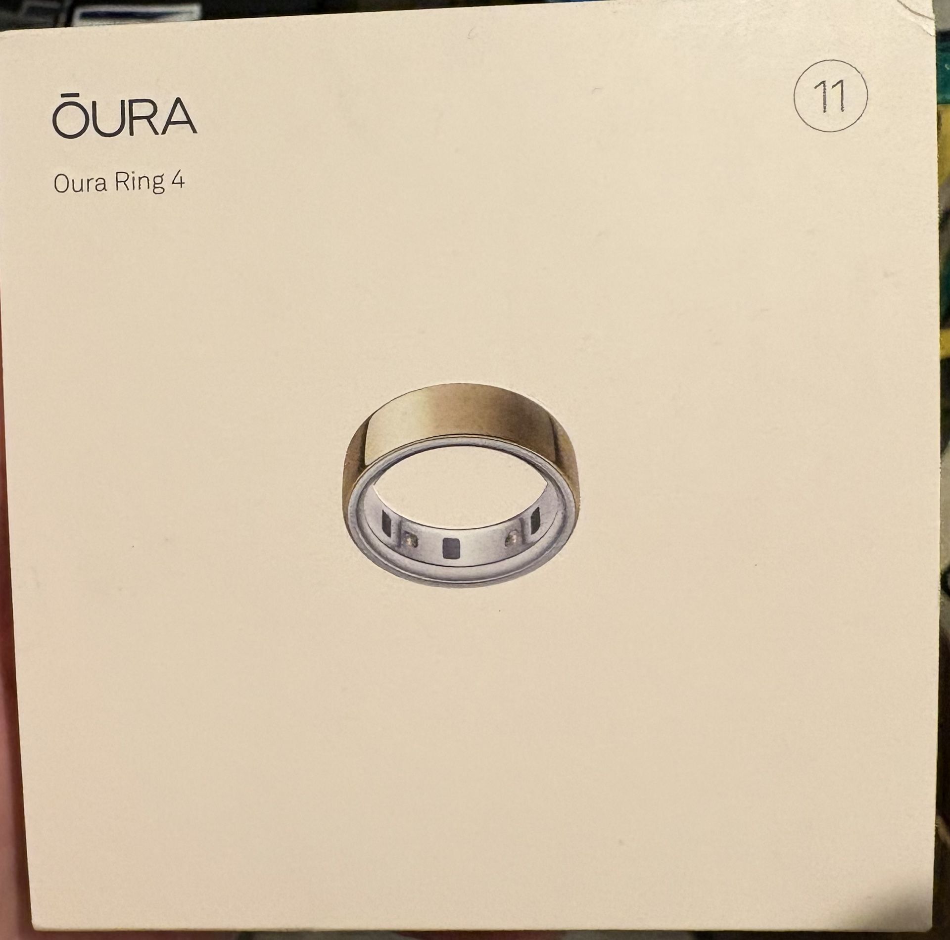 Oura Ring 4 - Gold - Size 11