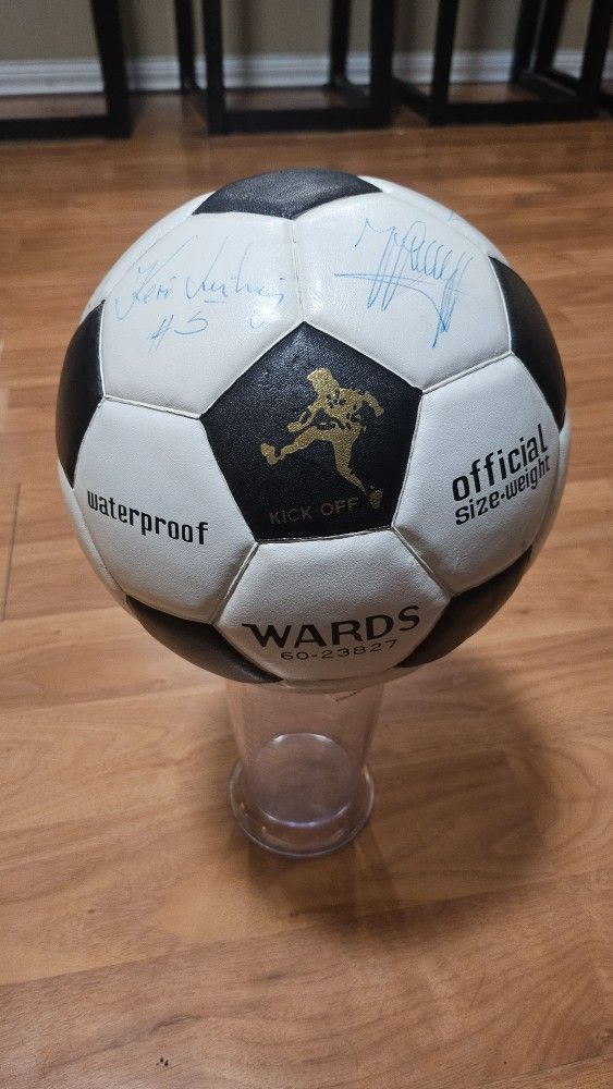 Autographed Signed Soccer Ball