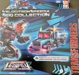 Transformers Legacy Velocitron Speedia 500 Collection Leader Robots in Disguise