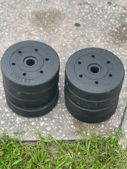 Set of 8 7.5 lb Weight Plates