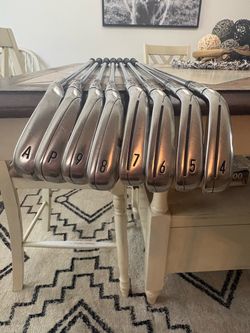 **MINT** Taylormade M4 iron/wedge set (AW-4i) with KBS MAX (R85)steel shafts