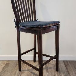 Pier One Bar Chair with Cushion