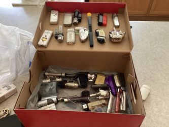Large Lot of Novelty and Pocket Lighters