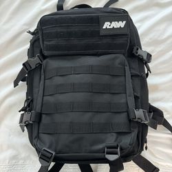 The Raw Backpack Black