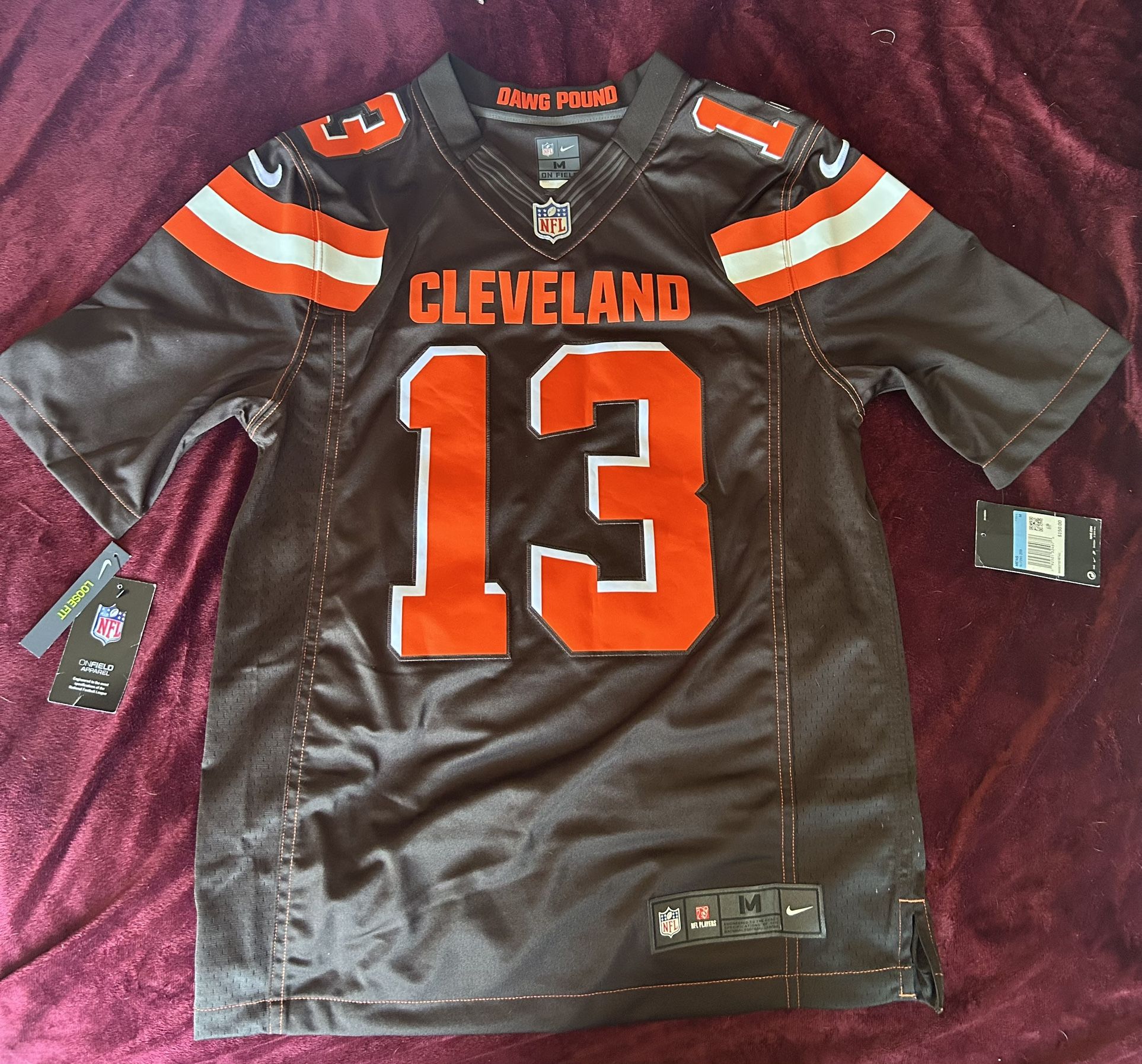 Official Nike Cleveland Browns Football Jersey (Beckham)
