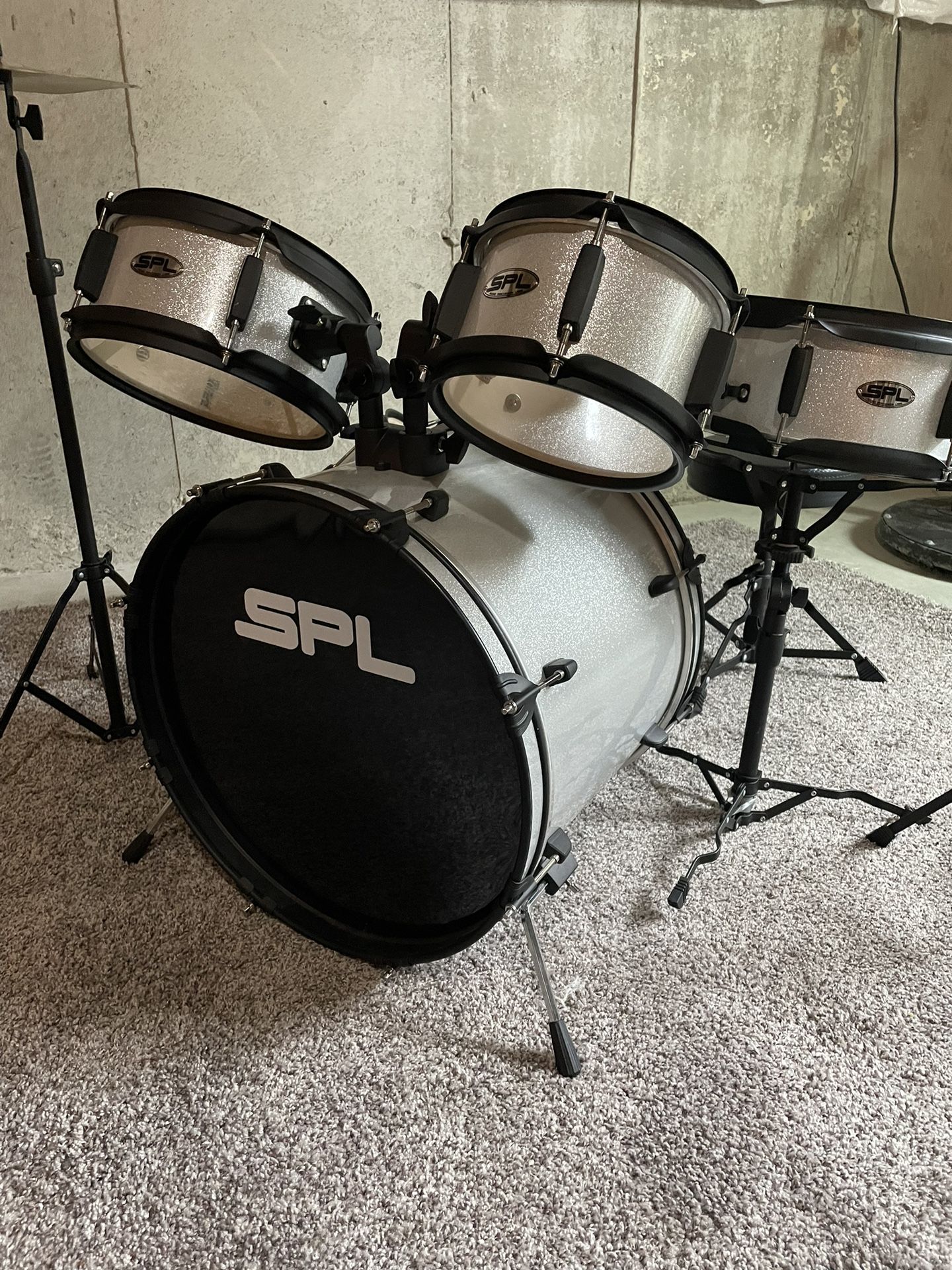SPL Sound Percussion Labs Kids 5 Piece Drum Set