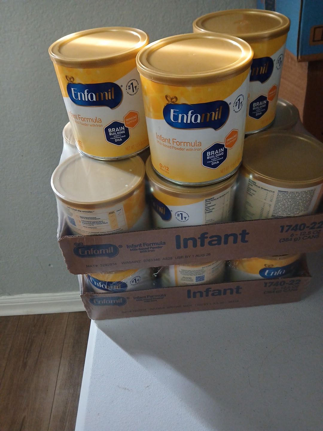Enfamil Formula Cans