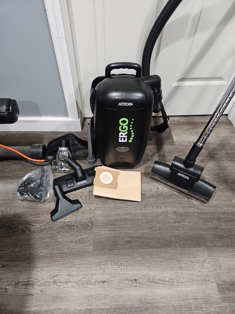 ERGO ATRIX HEPA BACKPACK VAC