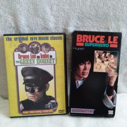 1 - CD , 1 - VHS Bruce Lee Collectables 