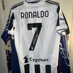 Ronaldo juventus jersey player version size M