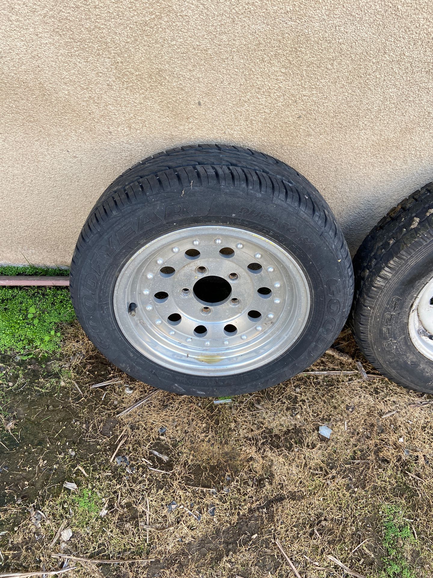 5 lug trailer wheel tire aluminum rim spare 185/60/14, 185/60r14