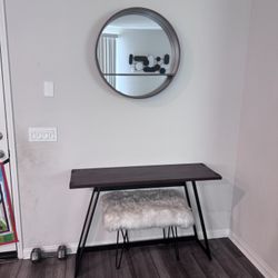 Console Table + Mirror