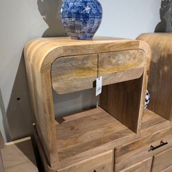 Unique Handcrafted Mango Wood End Table