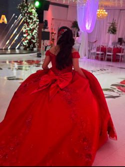 Red Quinceañera Dress