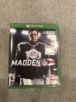 Madden 18 Xbox one