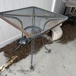 Wrought Iron Tables 