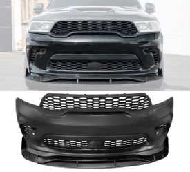 21-25 Dodge Durango Front Bumper Hellcat Style Conversion w/ Lip