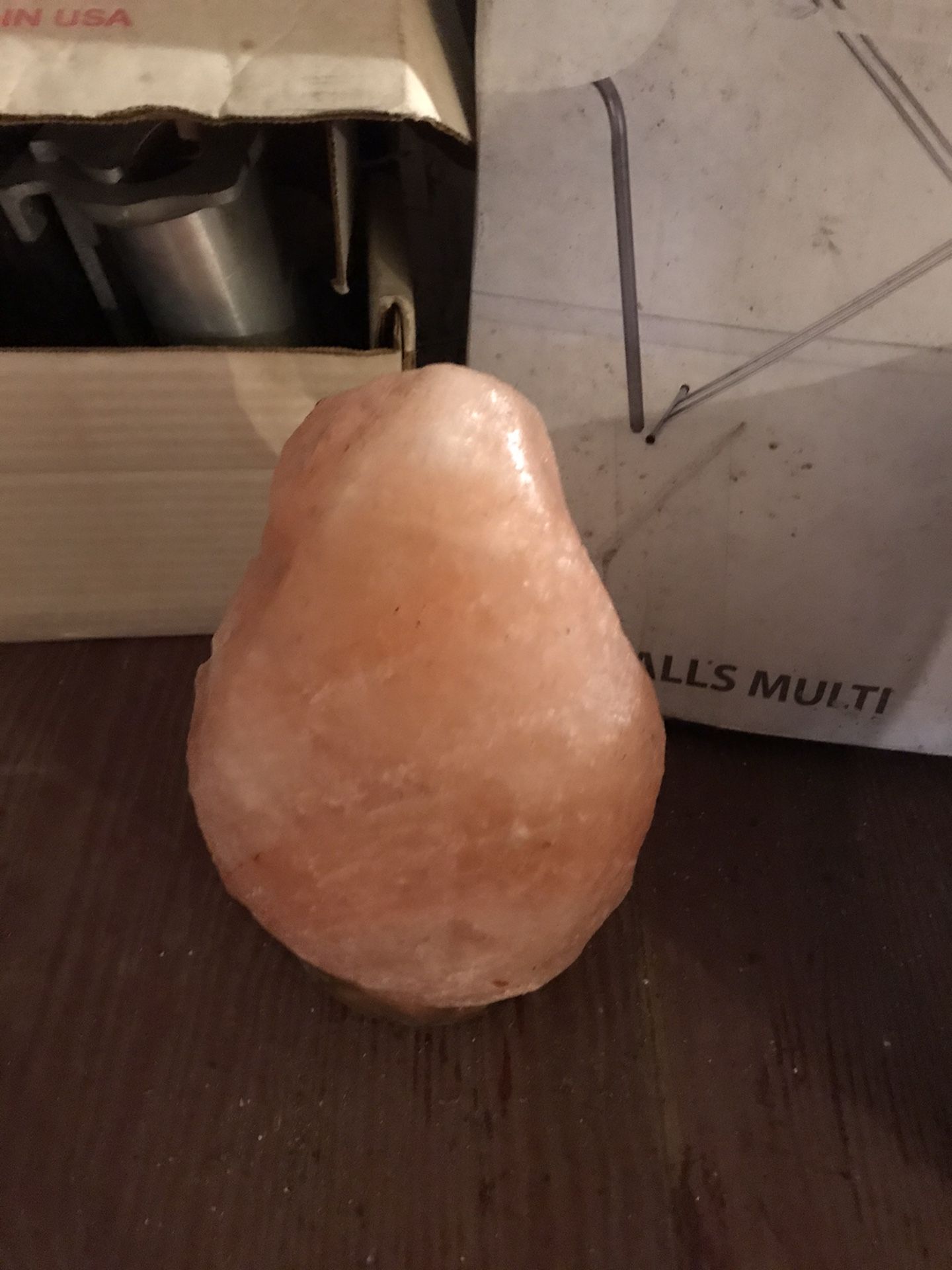 Himalayan salt lamp