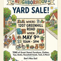 YARD SALE