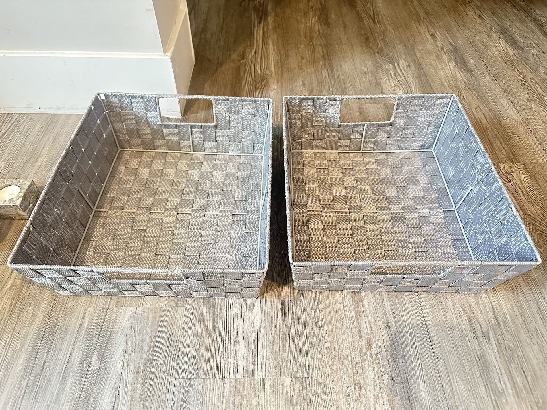 2 Storage Baskets