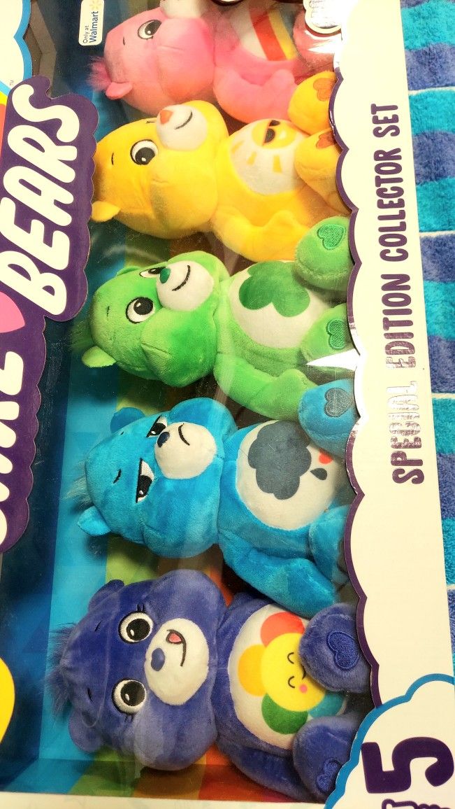 Care Bears Collectors Edition 2020 Full Set Harmony Bear Exclusive