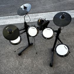 Donner DED-80 Electronic Drum Set w/ Pedals & Headphones – Ready to Play