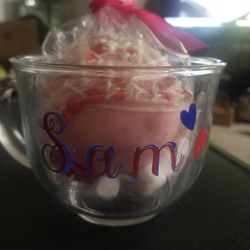 Personalize Hot Cocoa Bomb Mug $10