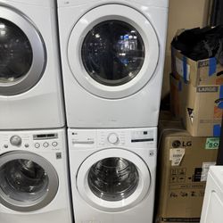 LG washer and gas dryer set 