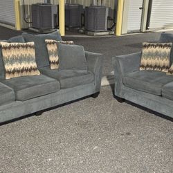 Sofa & love sofa set (DELIVER OPTION )