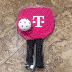 T-Mobile Pickleball Set (2 Paddles, 1 Ball) Pickle Ball