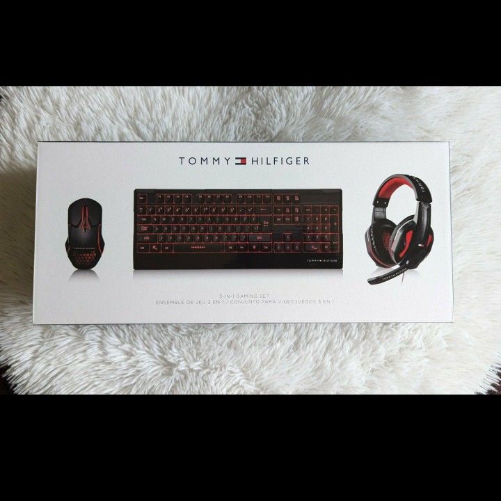 Wireless Keyboard, Mouse & Stereo Headset