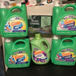 Gain Deterjente 6 Productos X 72