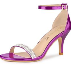Size 9 Women's Purple Stiletto Heels $25