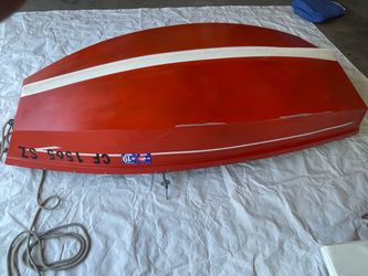 Vintage Steve Wilson Naples Sabot 8' Boat & Mariner 2HP Outboard – Complete Package