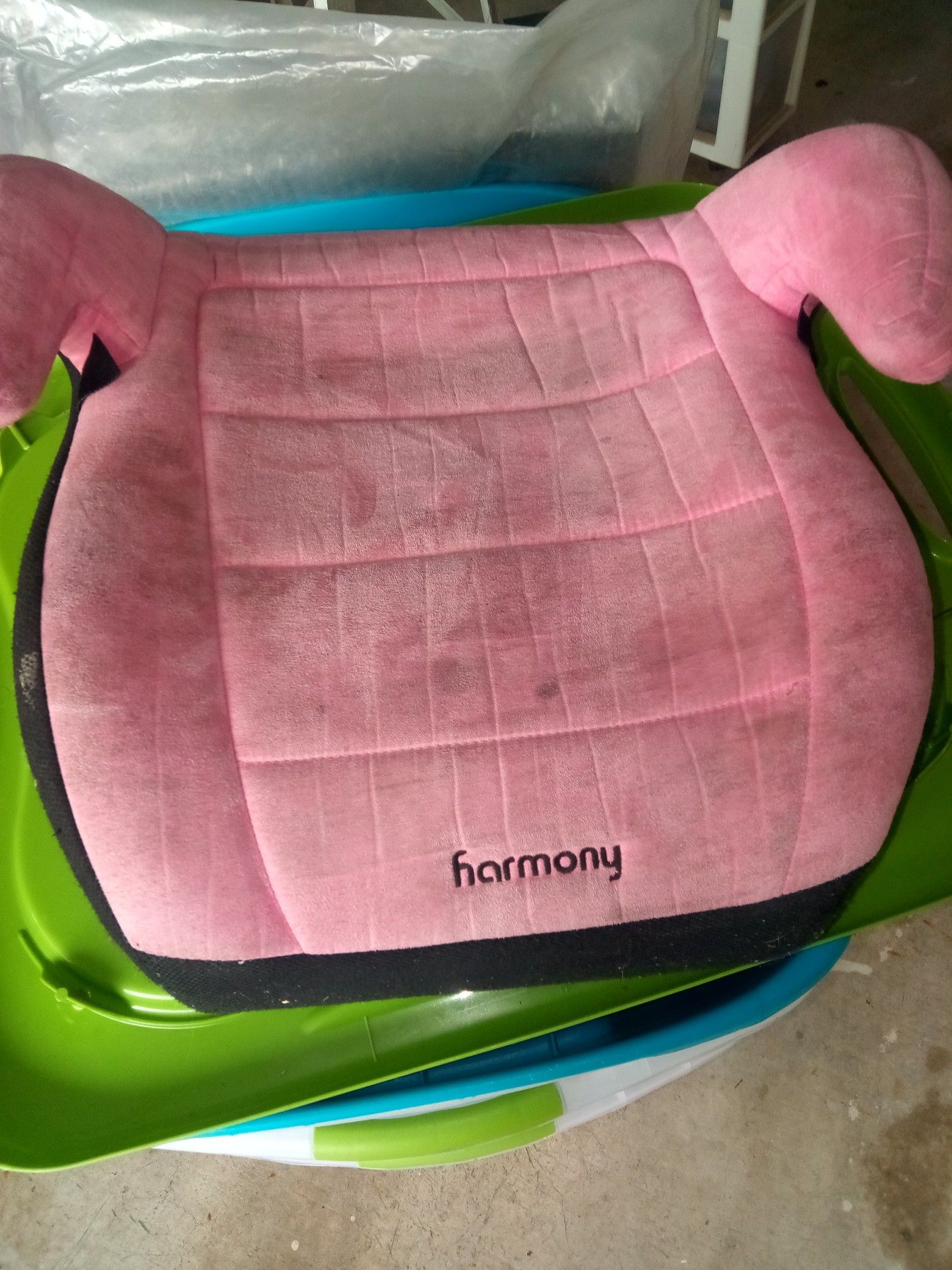 Booster seat pink
