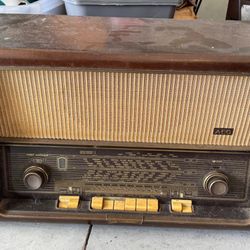 German 50'S AEG 3D Raumklang Super 6067 WD Shortwave Radio 