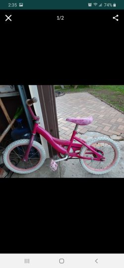 Girl bike