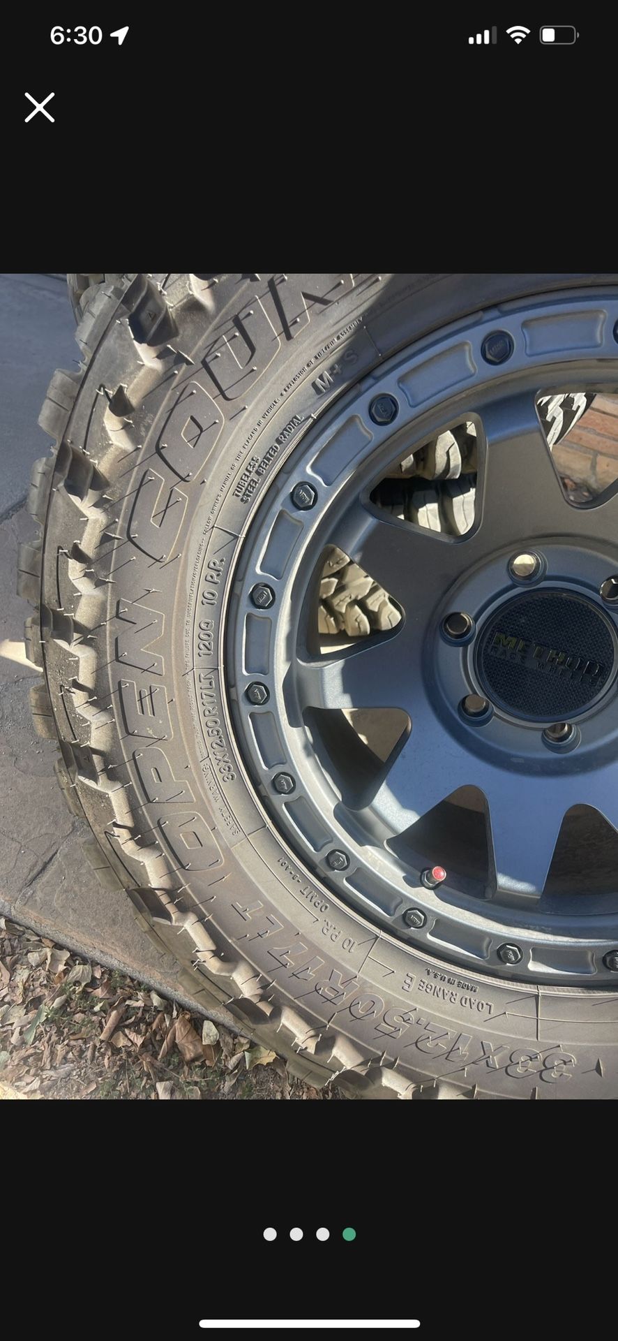 17” Method Wheels