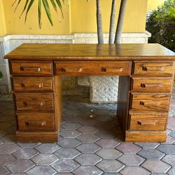 Oak Desk 