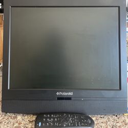 Polaroid TV 14”x13” Wall Mounted With Control 