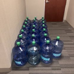 Full Unopened 5 gallon Sparkletts Purified Water Bottles