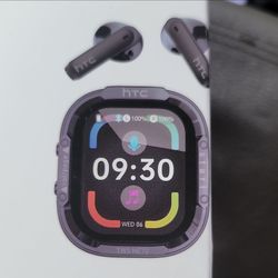 HTC bt earphones with smart screen