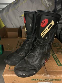Sidi motorcycle boot size 10 used