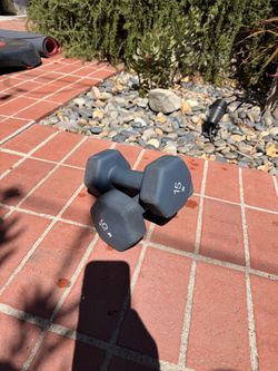 15 LB free weights