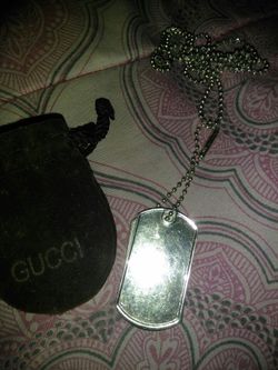 Gucci Dog tags