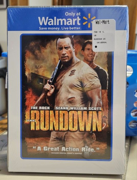 The Rundown (DVD), Universal Studios, Action & Adventure [ NEW ]