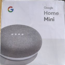 New Google Home Mini - Wrapped In Original Packaging Unopened 