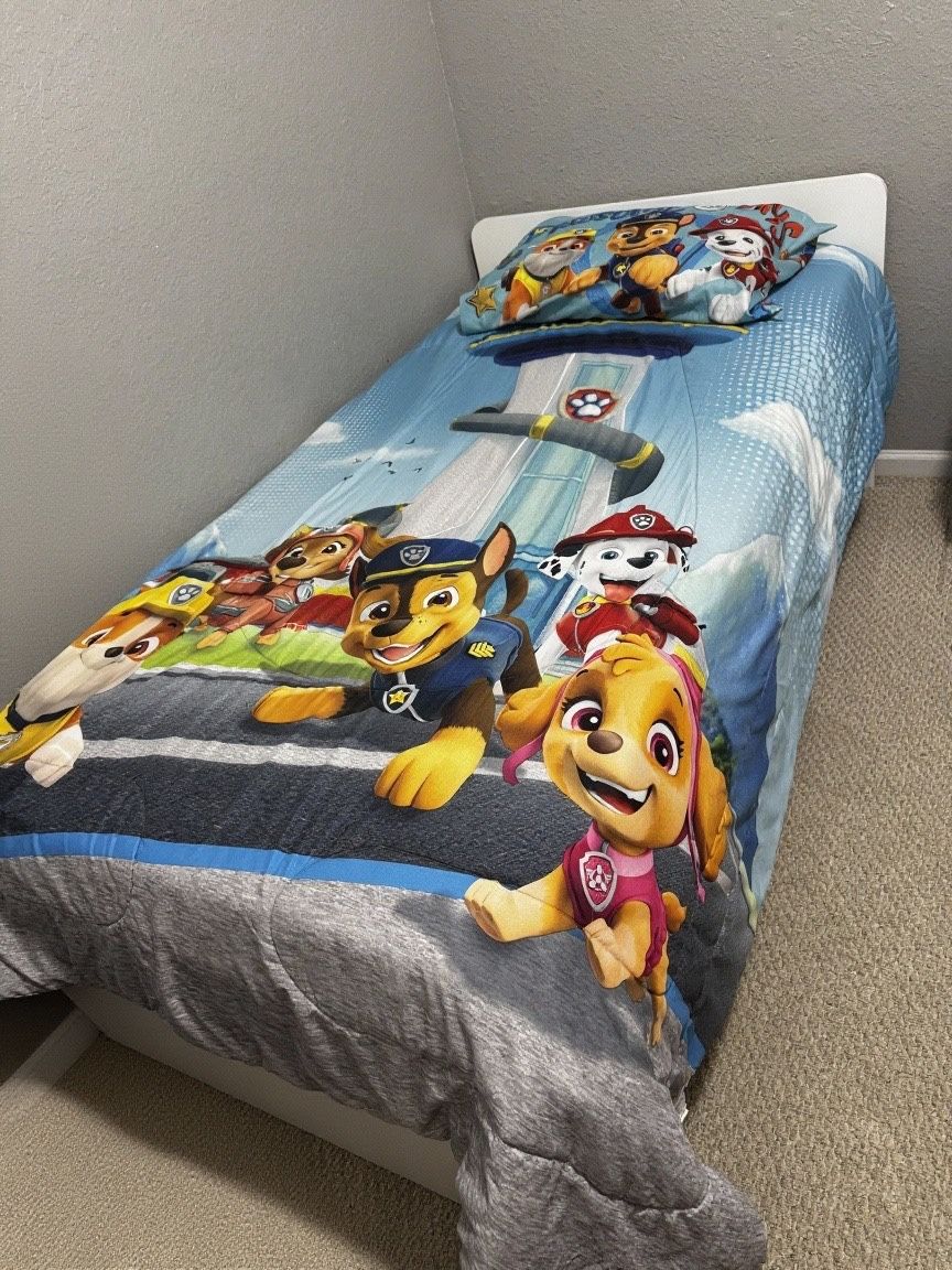 IKEA 2 in 1 Twin Beds + Storage (SLÄKT)