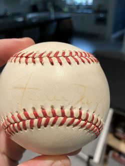 Willie Mays Signed Baseball 